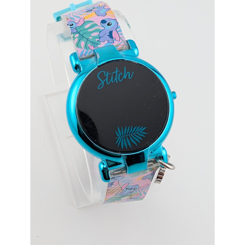 Disney‎ Stitch LED Digital Watch – Kids/Youth 33mm Blue Case Plastic Band